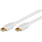 Mini Displayport kabel - 1m (Hvit)