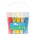 Play It Crayons (5 farger) 20pk