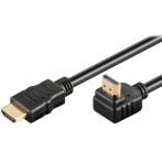Goobay High Speed HDMI-kabel m/90 grader - 0,5m