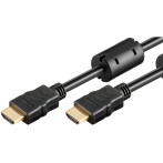 Goobay høyhastighets HDMI-kabel (ferritt) 3m