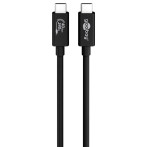 Goobay Sync/Charge USB-C-kabel 240W - 0,7m (USB-C/USB-C)