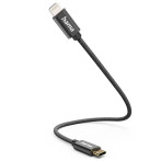 Hama Lightning-kabel - 0,2 m (USB-C/Lightning)
