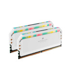 Corsair CL36 Dominator RGB 2x16GB - 6200MHz - RAM DDR5 (sett) Hvit