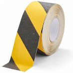 Slitesterk Duraline Grip Anti-skli tape (75mmx15m) Svart/gul