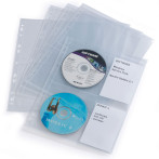 Slitesterke CD/DVD-lommer (M) 10pk