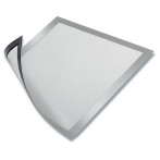 Slitesterk Duraframe Magnetisk plastramme (A4) Sølv