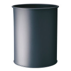 Slitesterk avfallsbeholder (15 liter) Sølvmetall
