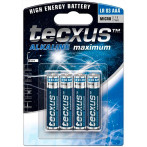 AAA Batterier Alkaline - Tecxus 4 stk.