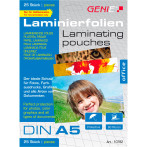 Genie-lamineringslommer A5 - 25 stk (80 mikron)