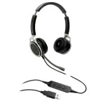 Grandstream GUV3005 Headset m/mikrofon (USB-A) Sort/sølv