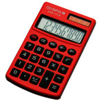 Olympia LCD-1110 Kalkulator (10 siffer) Rød