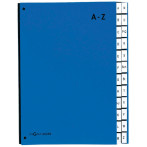 Pagna Color Skrivebordsmappe m/24 rom A-Z (A4) Blå