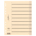 Pagna Easy Rip Divider Tabs (A4) 100pk - Beige