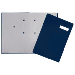 Pagna signaturmappe - A4 (plast) Blå