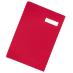 Pagna signaturmappe - A4 (stoff) Rød