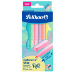 Pelikan Colorella Star Filt-Tip Marker (6 stk) Pastell