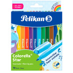 Pelikan Colorella Star Filt-Tip Marker (10 stk)
