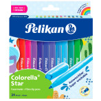Pelikan Colorella Star Filt-Tip Marker (24 stk) Multi