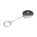 Rieffel Key-Bak KB 3 Nøkkelrull m/belteklips (60cm) Krom