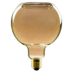 Segula LED Floating Globe 125 Dimbar Pære E27 - 6W (22W) Smokey Grey