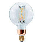 Segula LED Globe 125 høy lysstyrke, dimbar pære E27 - 14W (77W) Klar