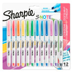 Sharpie S-Note Markers (12 farger)