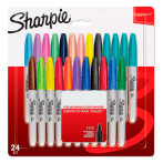 Sharpie Permanent Marker med rund spiss - 0,9 mm (24 farger) Electro Pop