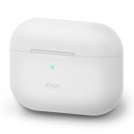 Elago Silikonbeskyttelsesveske til Apple Airpod Pro - Hvit/Blå