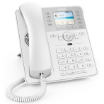 Snom D735 IP-telefon m/strømforsyning (PoE) Hvit