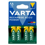 Oppladbare Batterier AA Varta 2100mAh 4 stk