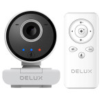 Delux DC07 Webcam m/Mikrofon (1080p) Hvit