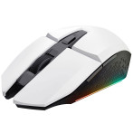 Trust GXT 110 Felox Illuminated Wireless Gaming Mouse m/LED (4800DPI) Hvit