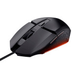 Trust GXT 109 Felox Illuminated Gaming Mouse m/LED - 1,5m (6400DPI) Svart