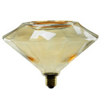 Segula LED flytende diamantpære E27 (370lm) Gull