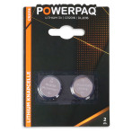 PowerPaq Lithium CR2016 Batteri (3V) 2stk