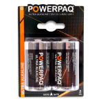 PowerPaq Ultra Alkaline D LR20 Batteri (1,5V) 2 stk