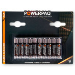PowerPaq Ultra Alkaline AAA-batteri (1,5V) 10 stk