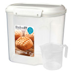 Sistema Bake It Matoppbevaringsboks m/målekopp (2,4 liter)