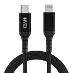 INVZI USB-C til Lightning-kabel MFi - 2m (USB-C/Lightning) Svart