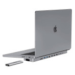 INVZI MagHub Pop-up SSD USB-C Dock 12-i-2 for MacBook Pro 13/14tm/Air 13tm