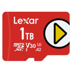 Lexar PLAY Micro SDXC-kort 1TB V30 A2 (UHS-I)