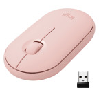 Logitech M350 Pebble trådløs mus (1000DPI) Rosa