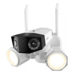 Reolink DUO WiFi overvåkingskamera med projektorlys (4608x1728)