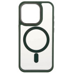 Onsala Bumper MagSeries iPhone 15 Pro-deksel (6.1tm) Grønn/Klar
