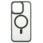 Onsala Bumper MagSeries iPhone 15 Pro Max-deksel (6.7tm) Grønn/Klar