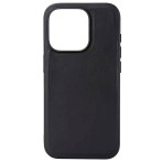 Buffalo Magseries iPhone 15 Pro-deksel (6.1tm) svart skinn