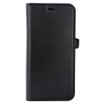 Buffalo 2-i-1 MagSeries iPhone 15 Plus-deksel med kortholder (6,7 tm) svart skinn