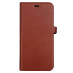 Buffalo 2-i-1 MagSeries iPhone 15 Pro Max-deksel m/kortholder (6,7 tm) brunt skinn