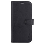 RadiCover RFID MagS iPhone 15 Plus flipcover m/kortholder (6,7 tm) svart
