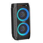 W-King T11 Bluetooth-høyttaler m/RGB (100W) Sort